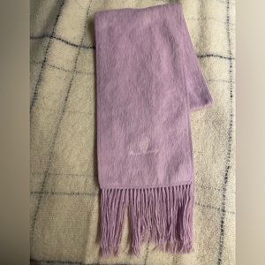 Alpaca Camargo Soft Lavender Fringe Unisex Scarf